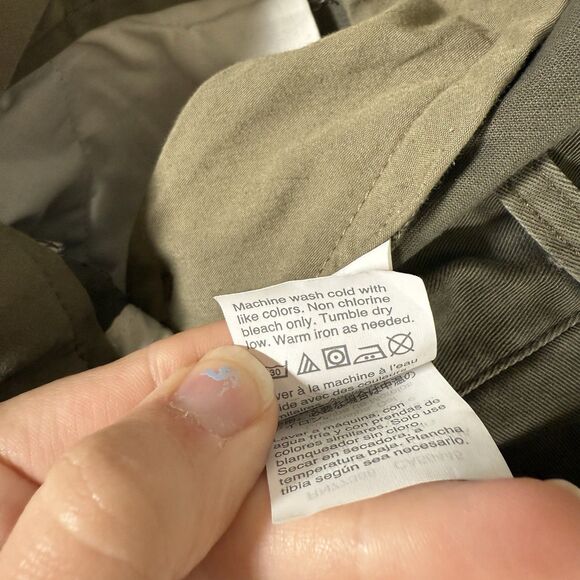 J. Crew Mercantile Pants Men's 31x30 Green Straight Flat Front Flex Cotton Blend - Picture 7 of 11